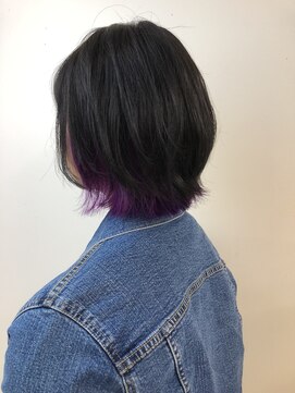 ノア(NOA by KENJE) 小顔切りっぱなしボブ