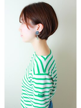 モリオ フロム ロンドン 大宮2号店(morio from London) 【morio大宮2号店 】大人かわいいナチュラル丸みショートボブ
