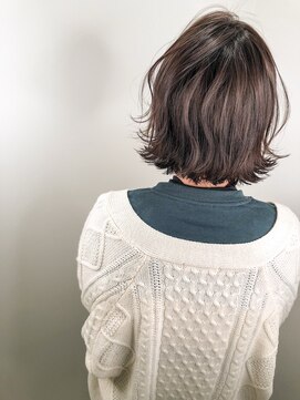アヴァンス なかもず店(AVANCE.) イルミナカラー×ロブ×抜け感レイヤー×俺のボブ