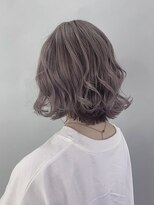 ヘアサロンエム 川越(HAIR SALON M)&nbsp;デザインカラー/厚めバング/ローライト/スリークボブ