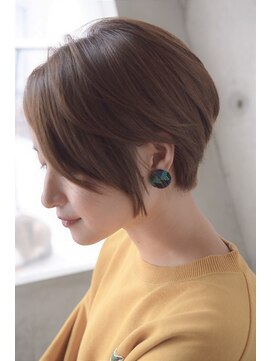 スナッグルサロン(SNUGGLE SALON) 頭の形を綺麗に見せる＊前下がりショートボブ＊
