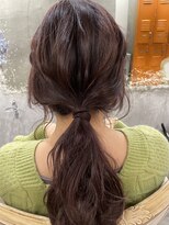 ロイジー(roijir)&nbsp;【roijir 表参道】ラベンダーピンク×カジュアルアレンジ