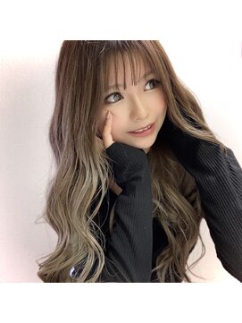 トゥルークリエイション 北千住(True Creation--) グレージュグラデーションカラー