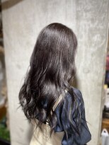 ジュジュル 稲毛本店(jujur)&nbsp;透明感カラー/ロング/カーキグレージュ/大人かわいい【稲毛】