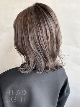 アーサス ヘアー デザイン 川崎店(Ursus hair Design by HEADLIGHT) 外ハネボブ×ココアベージュ×小顔似合わせカットダークアッシュ