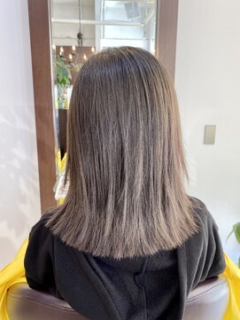 ヘアアーク(HAIR arc) ネービーグレー#ミルクティーアッシュ#奏の杜#京成津田沼#艶髪