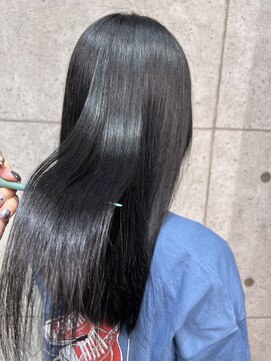 ヘアサロン ドットプラス 町田店(dot. plus) <Insta@s_ym_99_>黒髪ストレート/くびれヘア[町田駅]