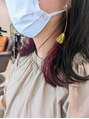 シアン 京都河原町店(CYAN) ポイントなどのインナーカラーもおすすめです!