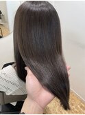 髪質改善×セミロング