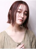 大人可愛い小顔カット美髪ツヤ髪ナチュラルボブA6