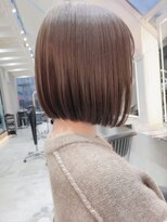 リール 銀座(R'EEL)&nbsp;透明感カラーでやわらかボブ