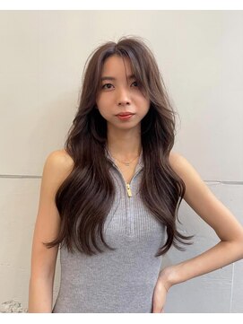 キャンバス バイ ネオリーブ 横浜西口(Canvas by neo.) 色気あるレイヤーカット韓国ヘア髪質改善【横浜】