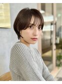 【遠藤史子】dark tone×こなれショート
