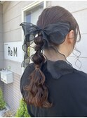 結婚式ヘアセット