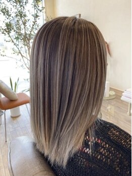 リッツヘアー(Ritz hair)の写真/オーガニックカラー使用で頭皮や髪に優しい★＜イルミナ/アディクシー/スロウなど人気のカラーも豊富♪＞