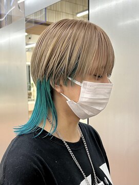 パークレーン アイス イヴェン(park lane ICI yeven) 誰とも被らないデザインカラーハイトーンウルフ YUKI