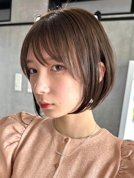 プルーヴ 秋葉原(prove) 30代40代大人女性/前髪ありショートボブ/ショートヘア/髪質改善