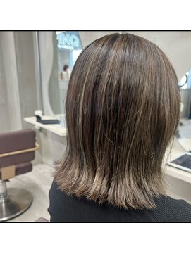 ピンク バイ アンジェリカ 瓢箪山店(PINQ by ANGELICA) ハイライト　外ハネボブ