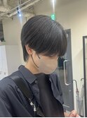 シースルーマッシュウルフ ウルフカット メンズウルス