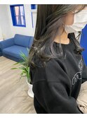 インナーカラー/オリーブグレージュ