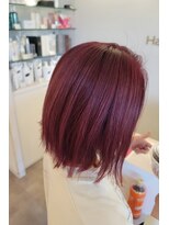 ヘアーサロンハラダ 島田店(HAIR SALON Harada )&nbsp;チェリーピンクカラー