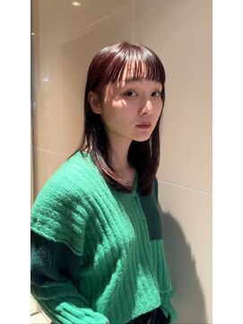 パーマ落としラボ ジェノバイアピッシュ(JENO by apish) パーマ落とし/地毛風ストレート