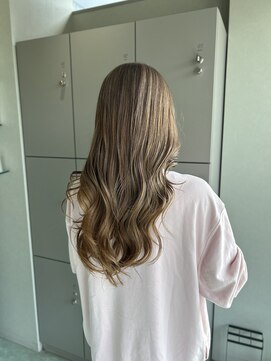 エイト 沖縄豊崎店(EIGHT toyosaki) 【EIGHT 豊崎】お客様スタイル_［ミルクティーベージュ］