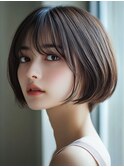 【ショートでもかけれる美髪矯正】ヘルシースタイル/髪質改善