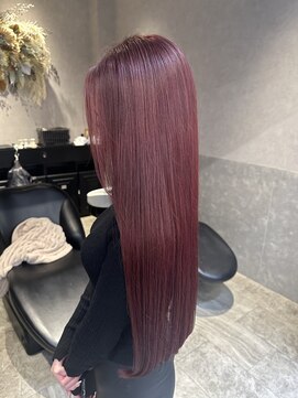 ロンドルピナス 小倉(Lond Lupinus) ブルーブラック/ワイドバング/美髪のススメ/外ハネボブ/北九州