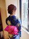 ディアコバレーノ(DiaCobaleno)の写真/【浴衣着付け電話予約にて受付中】花火大会・夏祭りの着付け～ヘアセットまでプロデュ-ス◎友達と来店OK☆