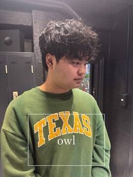 アウル 心斎橋(owl) シャドウパーマ/マッシュ/メンズパーマ/メンズカット/パーマ