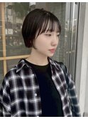 黒髪ショート/大人ショート