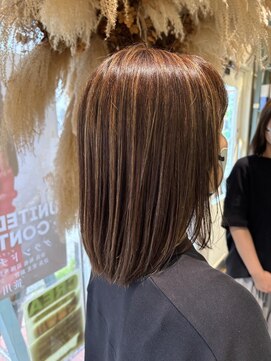 クレア 能見台(CREA) ブラウン系ハイライト