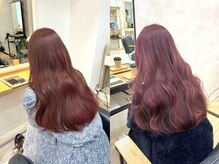 ウタタリトゥリ(Utata literie)の雰囲気（ブリーチなしのダブルカラーも可愛くて大好評^^/stylist_Akari）