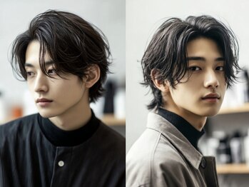 リアン アオヤマ(Liun Aoyama)の写真/メンズにも人気のサロン◇髪質や骨格を見極め、再現性の高いスタイルをご提案します。【青山/表参道】