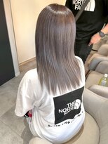 ナンバー ジルバ 立川(N° jillva)&nbsp;韓国顔まわりレイヤーカット髪質改善透明感カラー20代30代40代