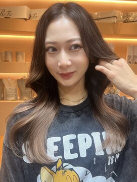 ディーバ 渋谷(D.I.E.V.A) 20代30代40代大人上品小顔くびれレイヤーハイトーンベージュ