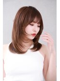 韓国風レイヤーカット髪質改善ダブルカラーハッシュカット
