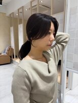 ビューバイネオリーブ 用賀店(Beau'r by neolive) くびれヘア縮毛矯正アプリコットオレンジ夏ハイライト《用賀》