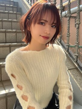 フリー(Free) 20代30代40代50代似合わせカットグレージュカラーツヤ髪スタイル