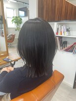 アムレヘアーエタ(amule hair eta)&nbsp;【amule hair eta】暗髪カラー