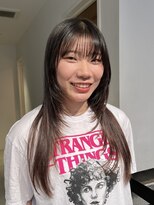 ナループロアポンテ(Nalu pu loa PONTE)&nbsp;ロングレイヤーハッシュレイヤーカット顔まわりレイヤー