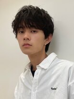 ハニー 町田(HONEY)&nbsp;シャドウパーマ/黒髪マッシュ