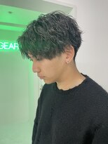 ギア(GEAR.)&nbsp;ツイストスパイラル×刈り上げマッシュ