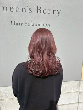 ヘアリラクゼーション クインズベリー(Hair Relaxation Queen's Berry) デザインカラー秋カラー11.14