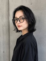 ゲイン(Gain)&nbsp;大人上品ロングレイヤー×透け感シースルーバング