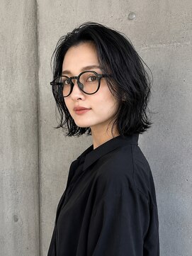 ゲイン(Gain) 大人上品ロングレイヤー×透け感シースルーバング