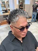 ルースト 南堀江店(ROOST) 刈り上げセンターパート/波巻きツイストスパイラル/南堀江