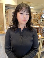 ヘアー テクニカ(hair Technica)&nbsp;レイヤー×ミディアムパーマ♪