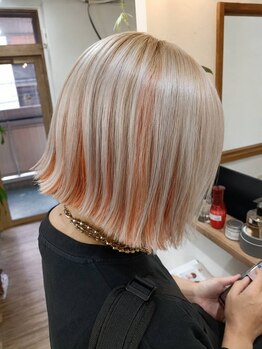 ナチュラル 東川口店(Natural)の写真/透明感×立体感で、いつもの髪に変化を。ハイライトやインナーカラーで自分らしいおしゃれを楽しむ♪